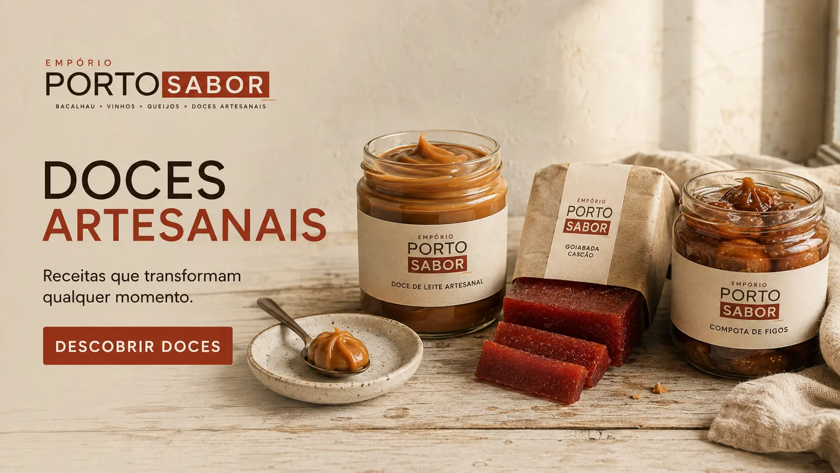 Doces artesanais — receitas que transformam qualquer momento